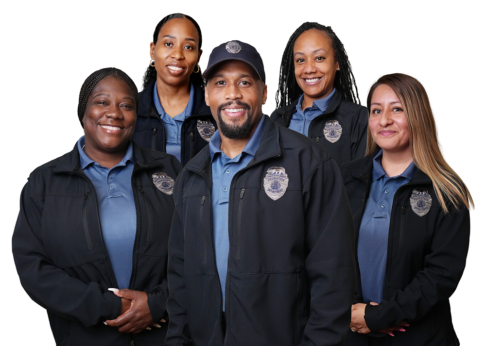 Five LA County Probation Deputy Probation Officers
