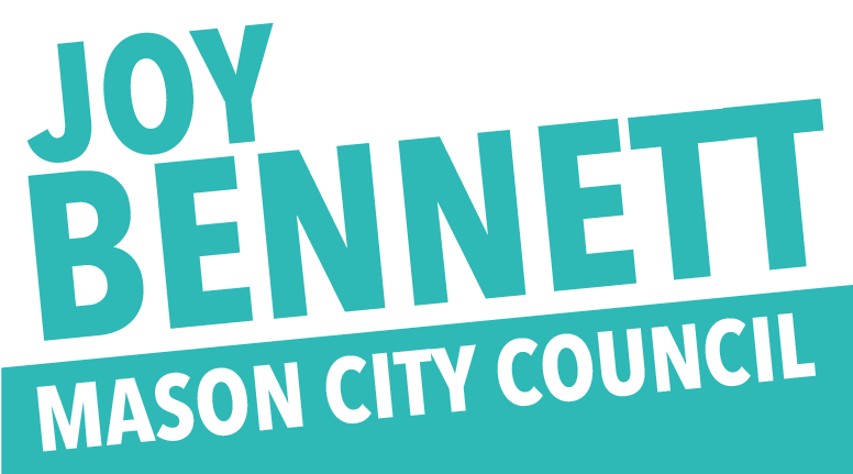 Joy Bennett for Mason City Council logo