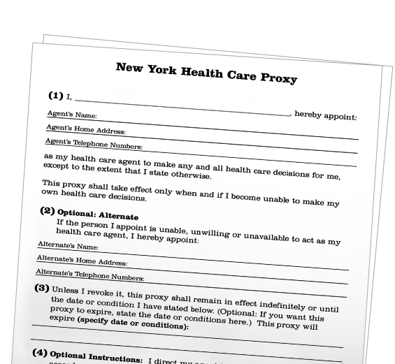 free-health-care-proxy-legal-forms-library