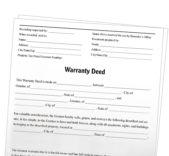 Free Warranty Deed | Legal Forms Library