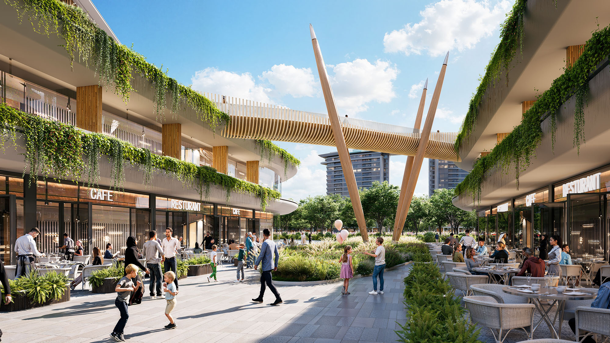 Retail promenade