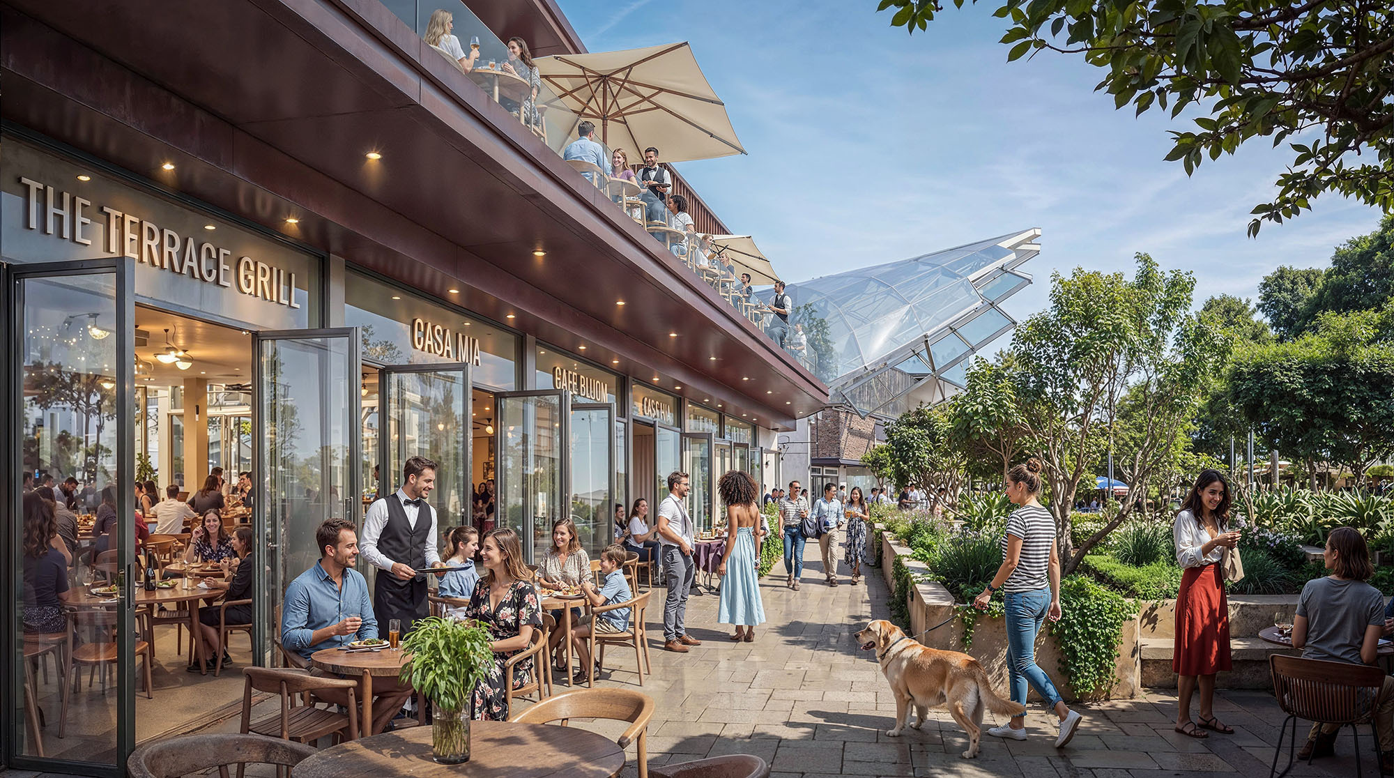Retail and dining