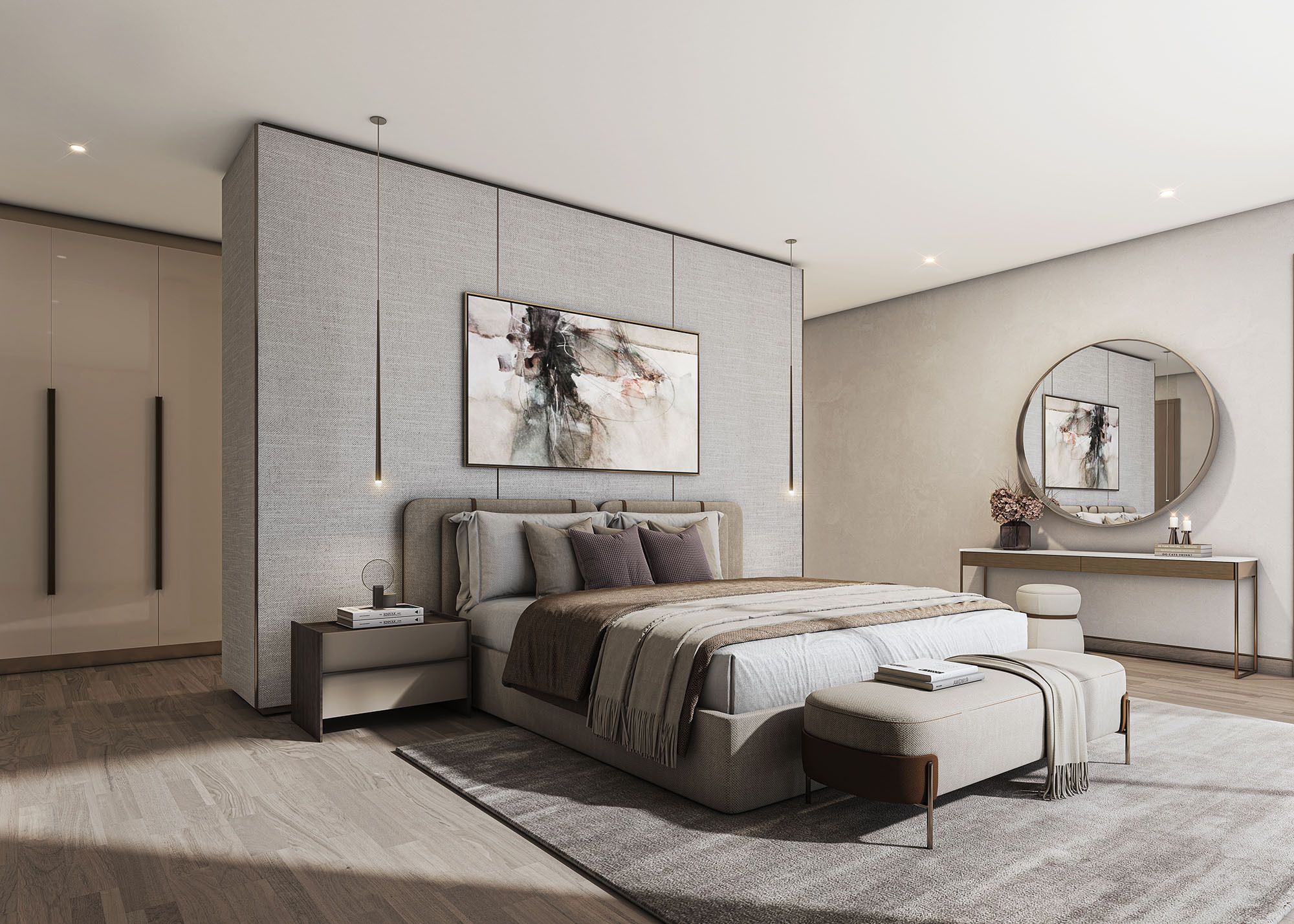 Villa master bedroom