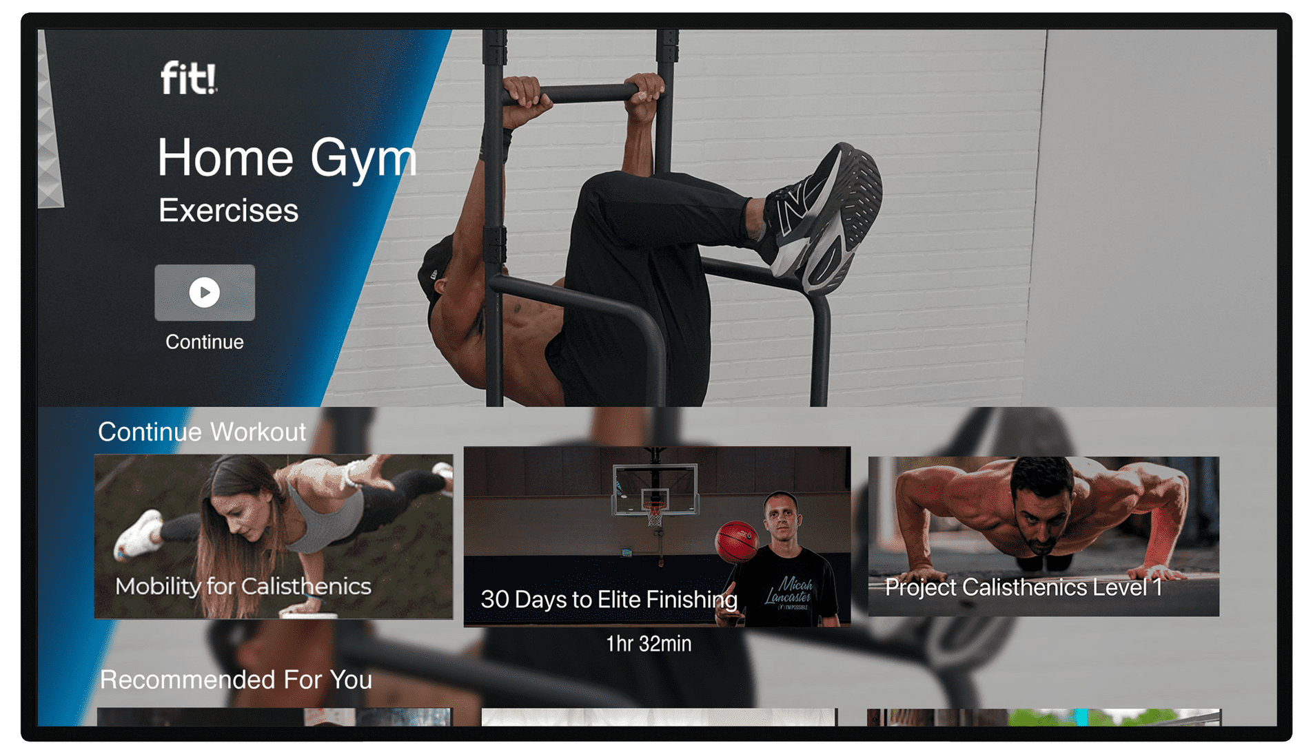 Fit! Home Gym Compact FullBody Workout System