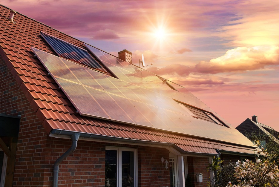 Solar panel installation