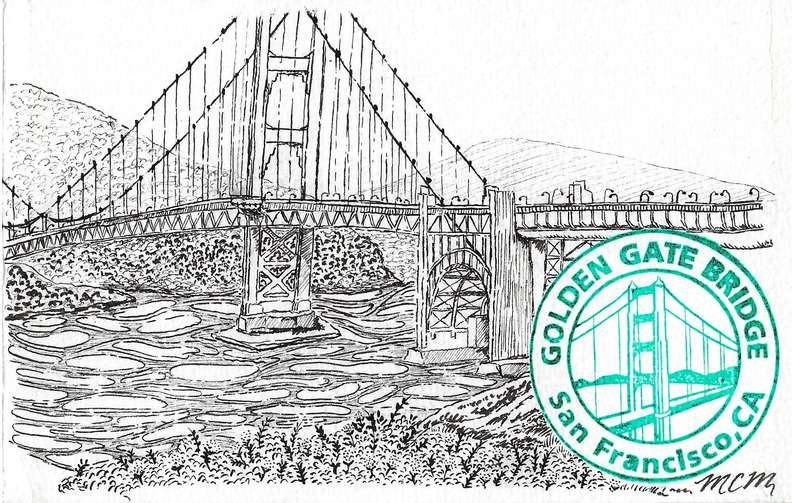 San fran bridge by Mary Claire McCallum