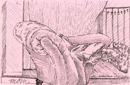 Apartment couch by Mary Claire McCallum