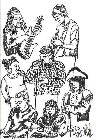 Mini musicians 2 by Mary Claire McCallum