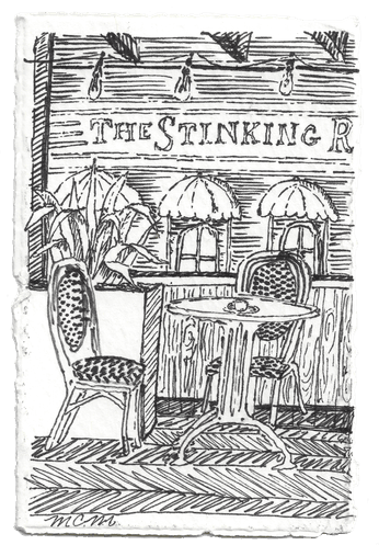 Stinking red sketchsmall by Mary Claire McCallum