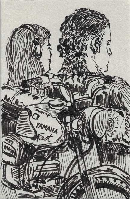 Motobikesmall by Mary Claire McCallum