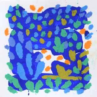 Floral series 9 by Mary Claire McCallum