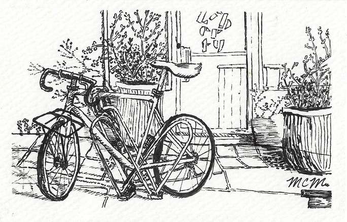 Bike sketch by Mary Claire McCallum