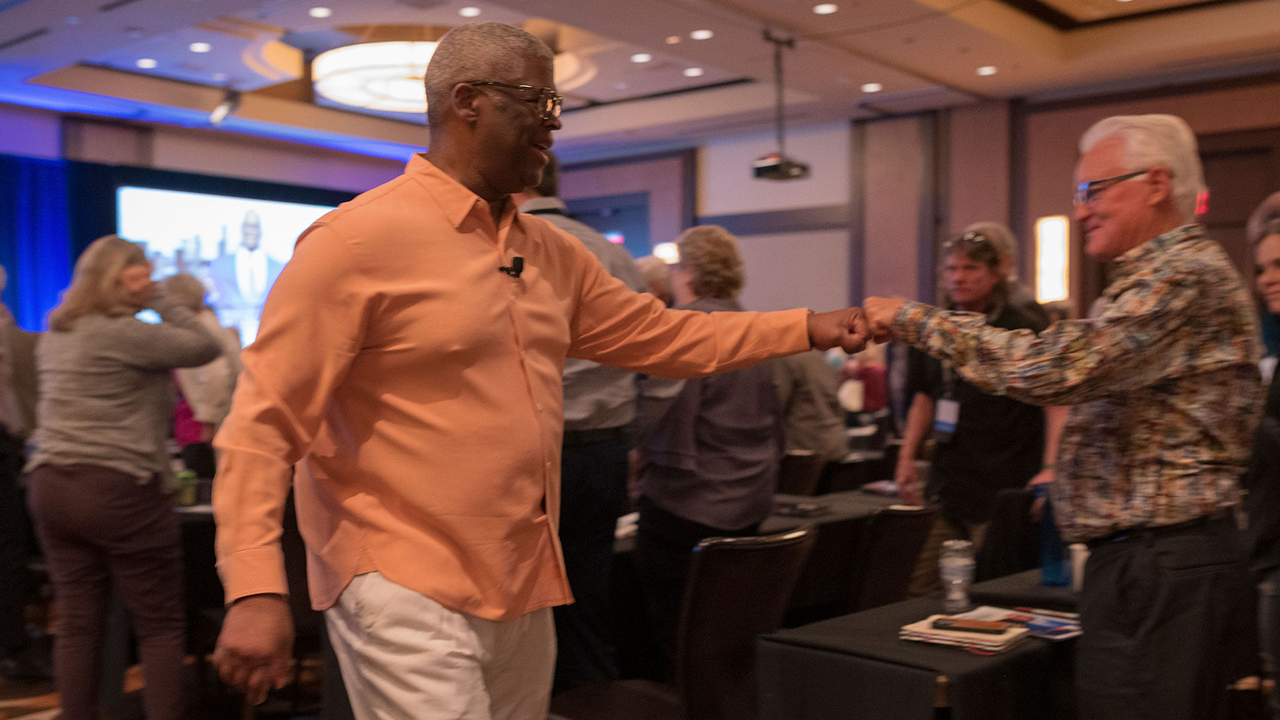 Charles Payne with members