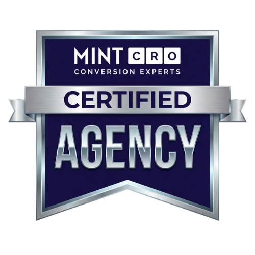 Mint CRO Certified Agency badge