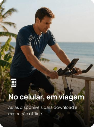 Pessoa treinando em uma academia
