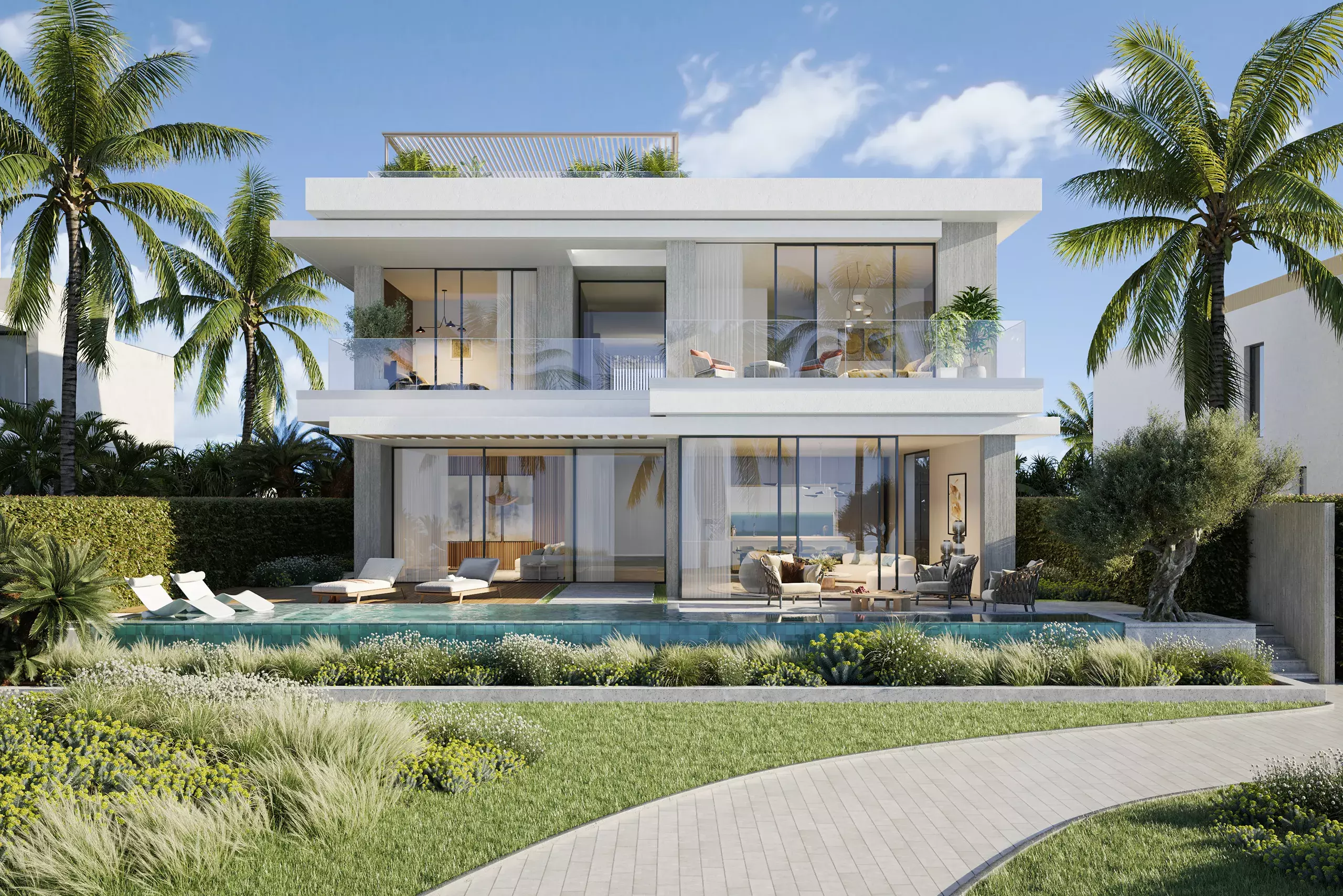 Waterfront villa at Dubai Islands