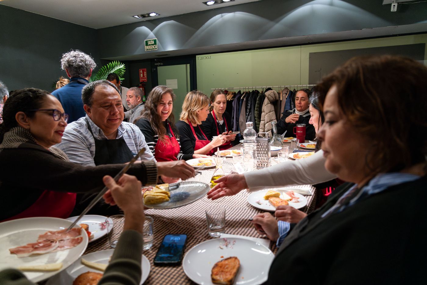 Encuentro entre líderes educativos