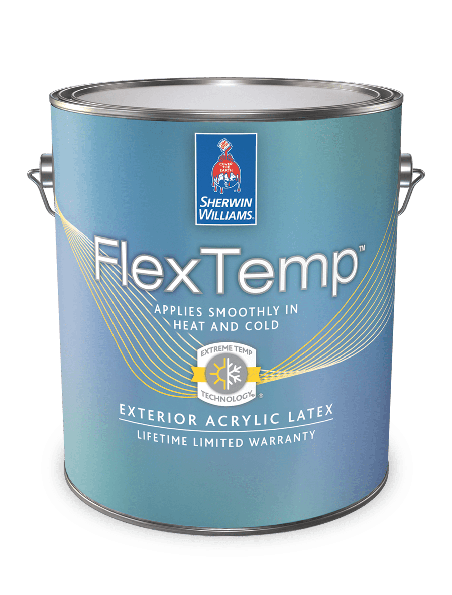 SherwinWilliams FlexTemp Temperatureadaptive Exterior Paint