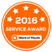 The Coaching Institute Word of Mouth Service Award