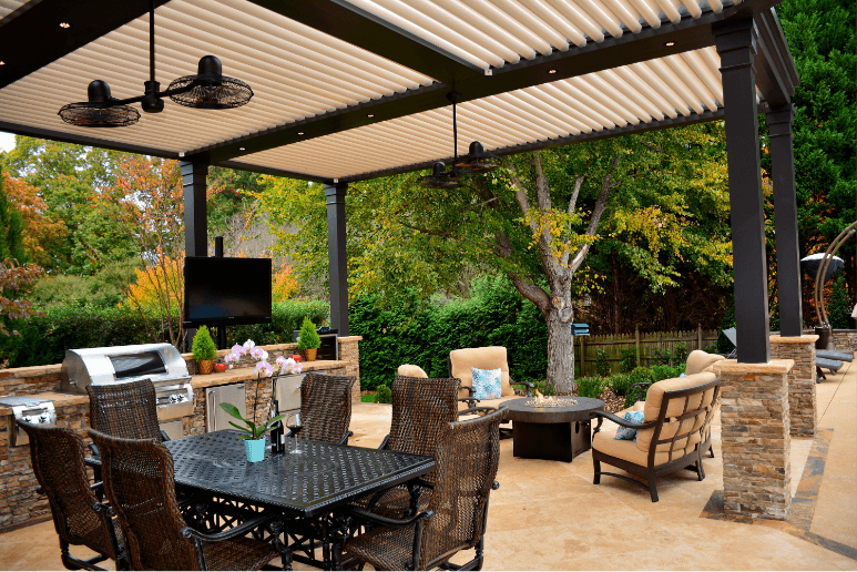 Luxury Motorized Pergolas Struxure