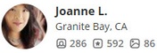 Joanne L., Granite Bay CA