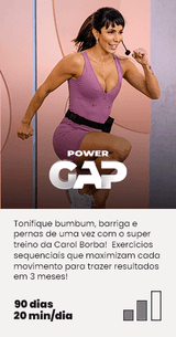 Treino diferente de GAP - Carol Borba 