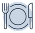 Das Bild zeigt ein Teller-Icon