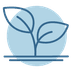 Das Bild zeigt ein Keimling-Icon