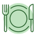 Das Bild zeigt ein Teller-Icon