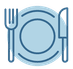 Das Bild zeigt ein Teller-Icon