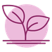 Das Bild zeigt ein Keimling-Icon