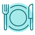 Das Bild zeigt ein Teller-Icon
