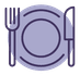 Das Bild zeigt ein Teller-Icon