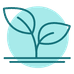 Das Bild zeigt ein Keimling-Icon