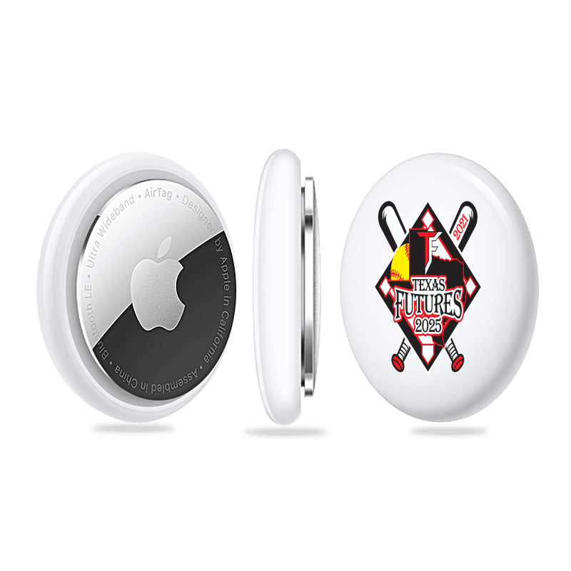 Custom AirTag accessories available